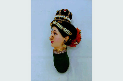 Lakshmi Devi Decorated Doll Face