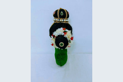 Lakshmi Devi Decorated Doll Face