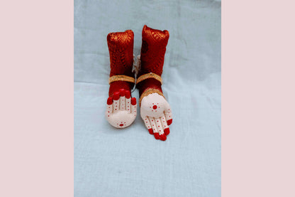 Decorated Pattu Zari Hastham Paadham