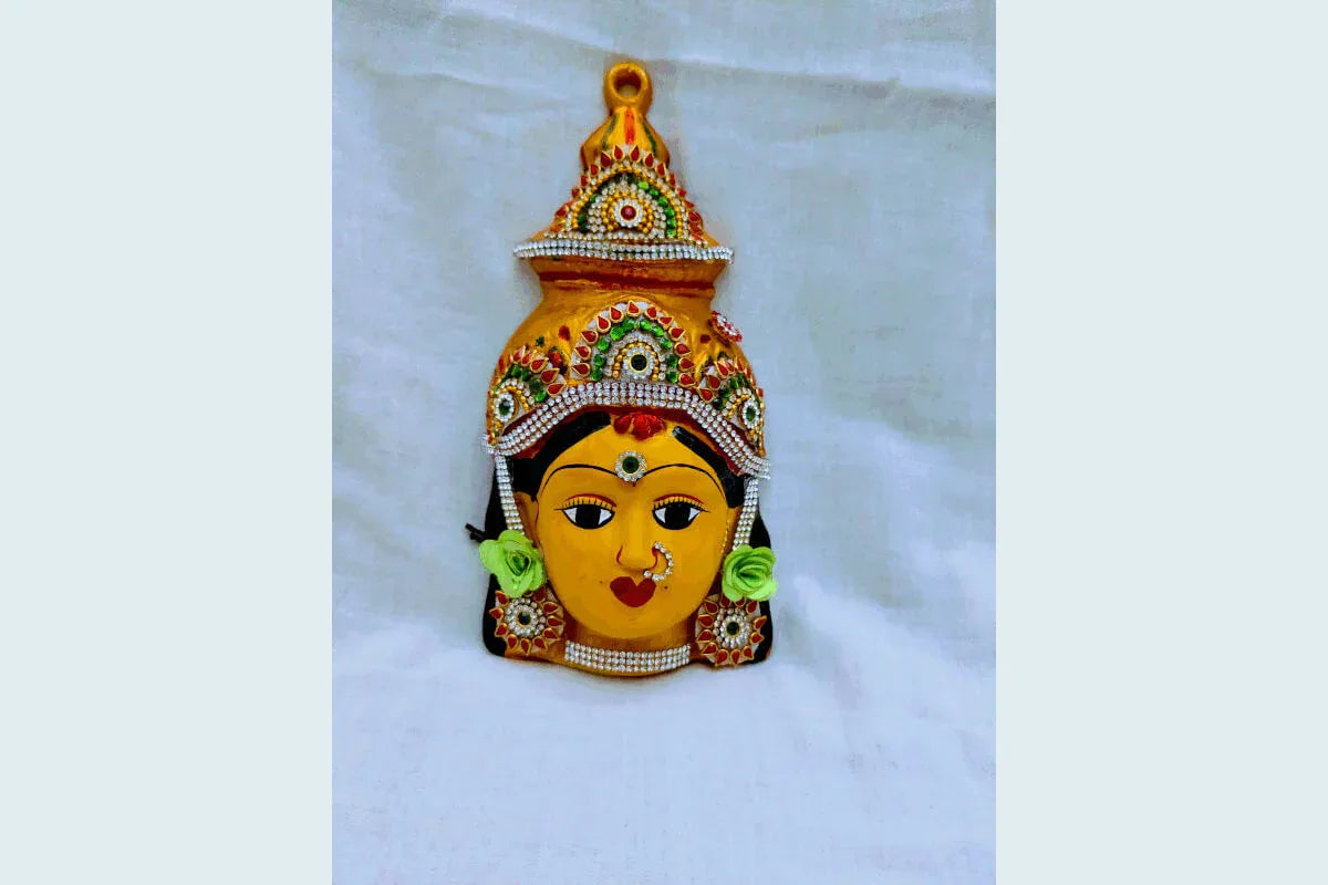 Lakshmi Devi Face Set - Puja Celebrations