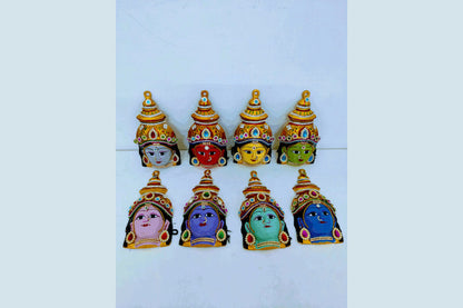 Ashtalakshmi Decorated Devi Faces