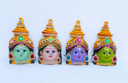 Ashtalakshmi Decorated Devi Faces