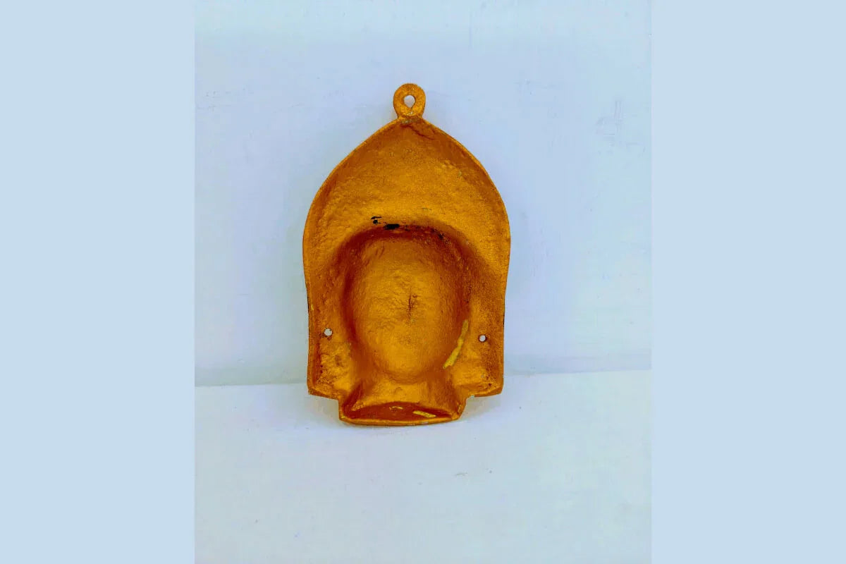 Varalakshmi Devi Amman Yellow Face Mukhvada - Puja Celebrations