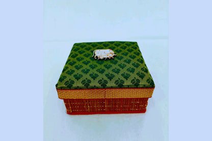 Square Brocade Korai Box