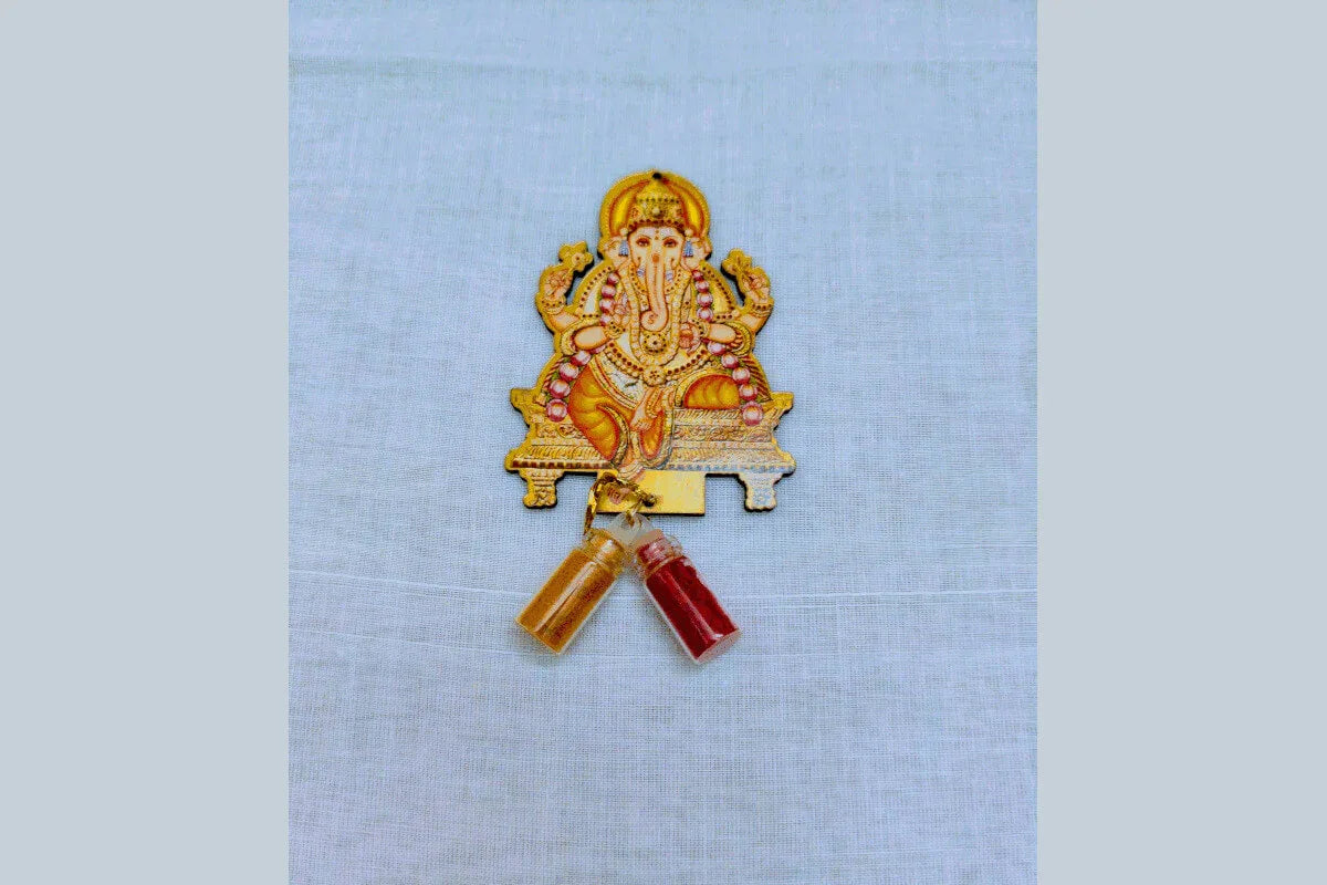 Haldi Kumkum Set - Puja Celebrations