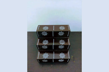 Mini Wooden Golu Stand - Puja Celebrations