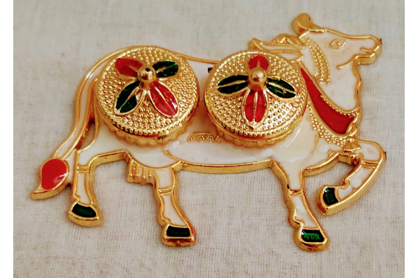 Pichwai Haldi Kumkum Box