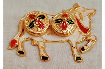 Pichwai Haldi Kumkum Box