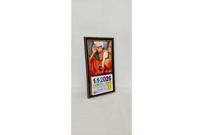 Tamil Daily Sheet Calendar with God Frame 2026 - Puja Celebrations