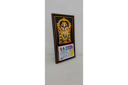Tamil Daily Sheet Calendar with God Frame 2026 - Puja Celebrations