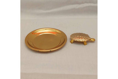 Tortoise Kachua with Plate Small