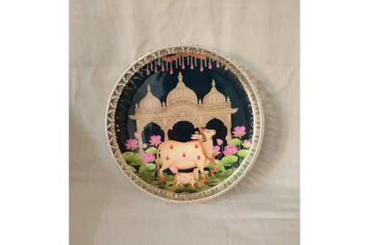 German Silver Pichwai Tray