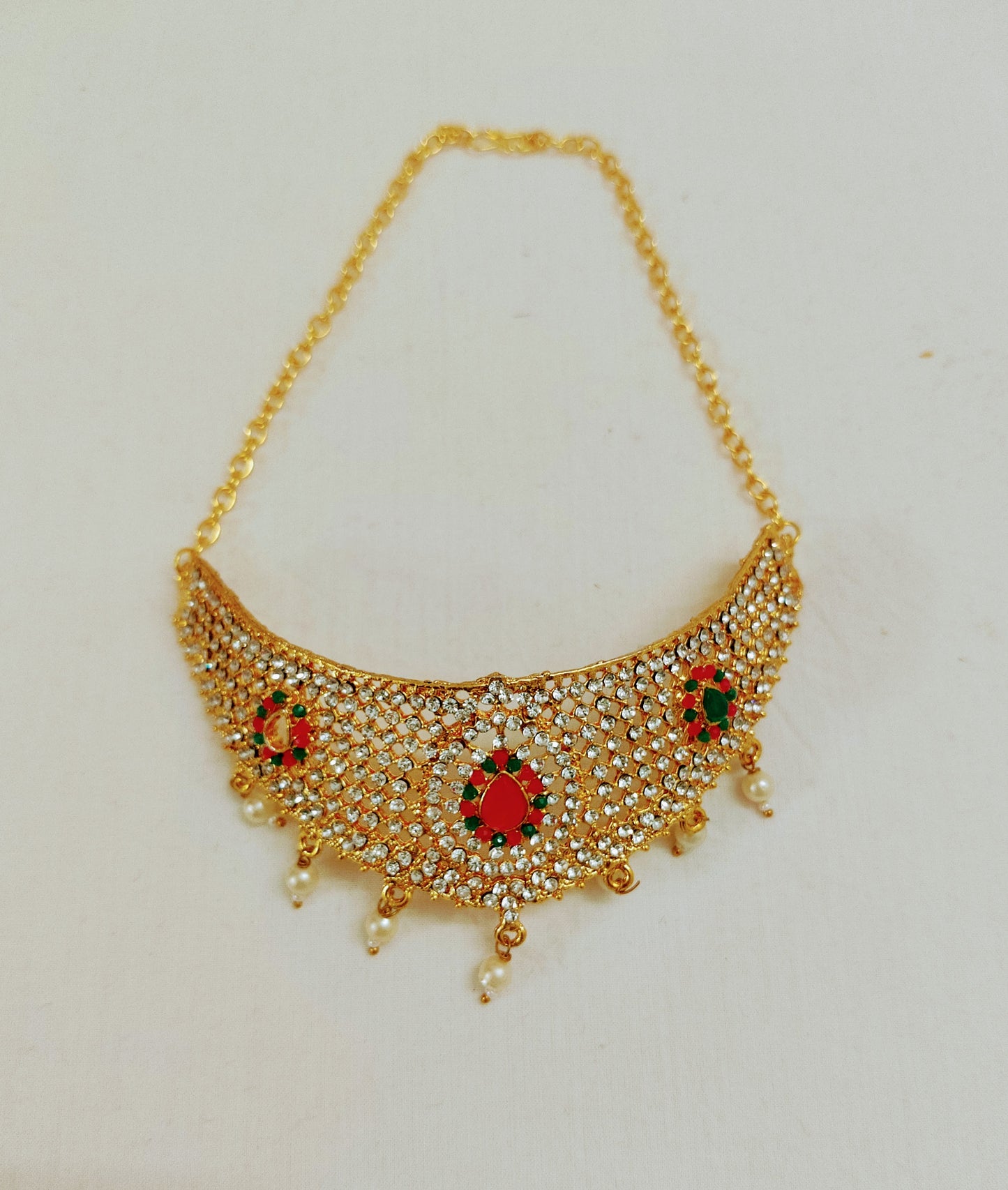Housewarming puja Amman necklace
