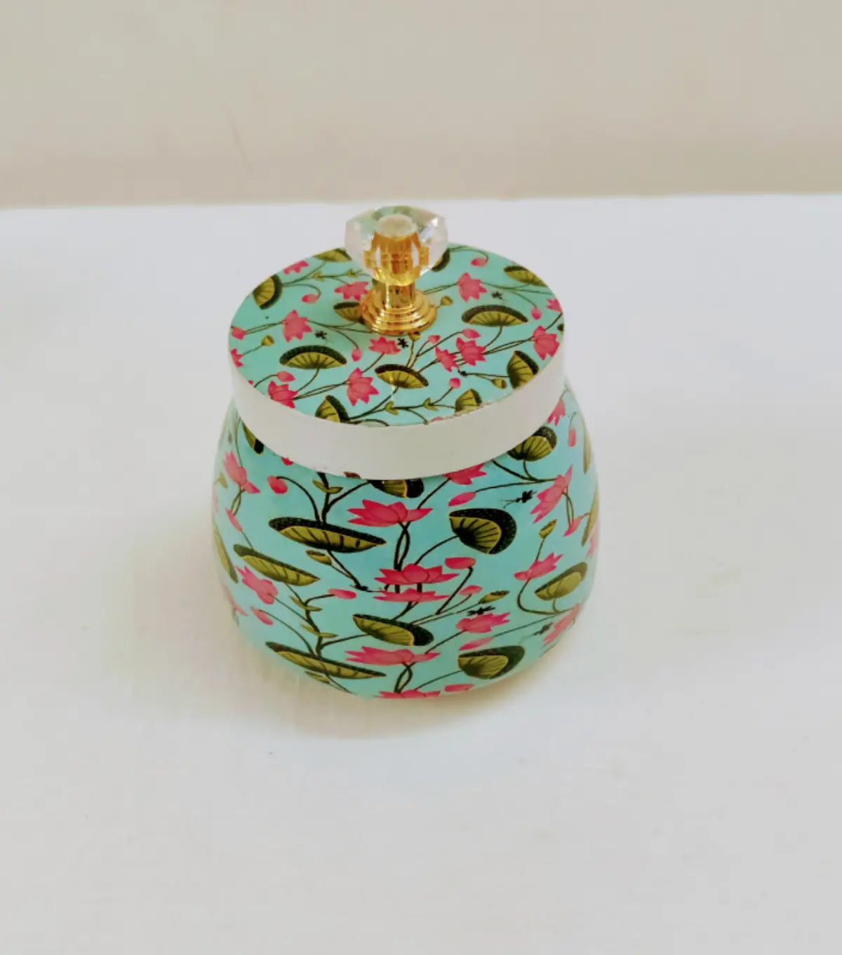 Pichwai Print Gift Jar