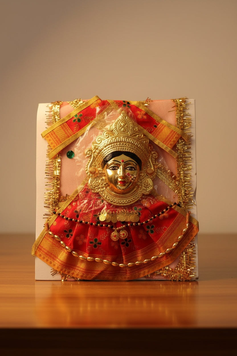 Varalakshmi Goddess Face Set For Pooja