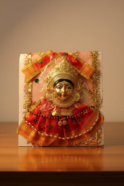 Varalakshmi Goddess Face Set For Pooja