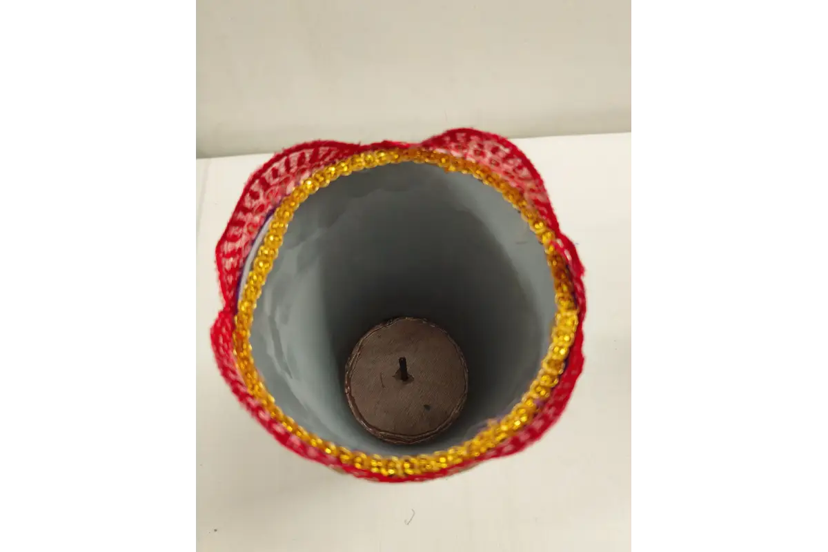 Handmade Wooden Decorated Banana Tree Stands for Pooja