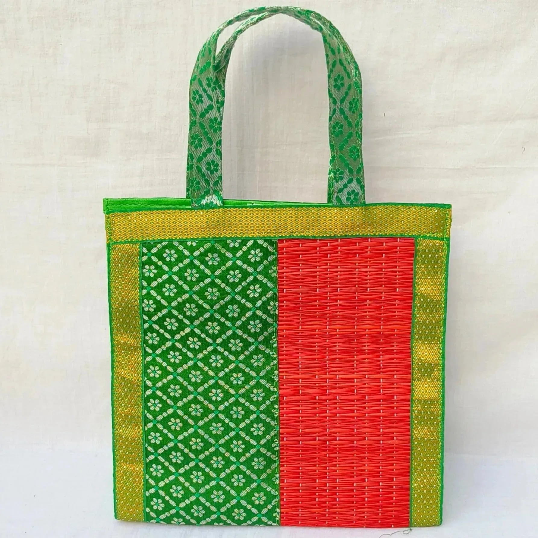 Brocade Korai Mat Bag - Puja Celebrations
