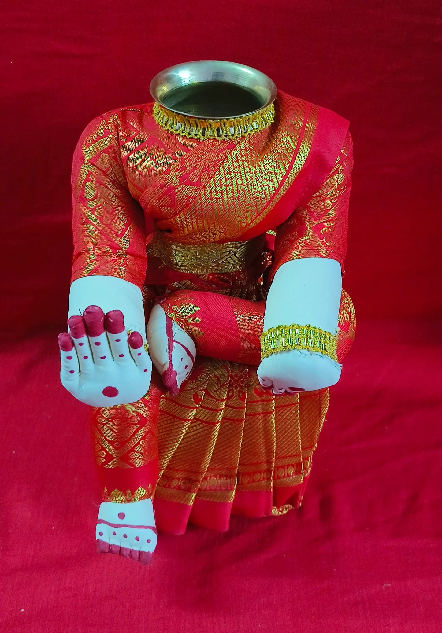 Varalakshmi Devi Idol Ammavari Body Stand