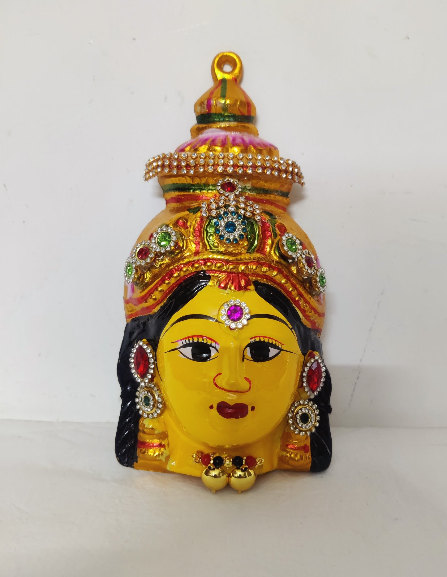 Decorated Amman Devi Faces