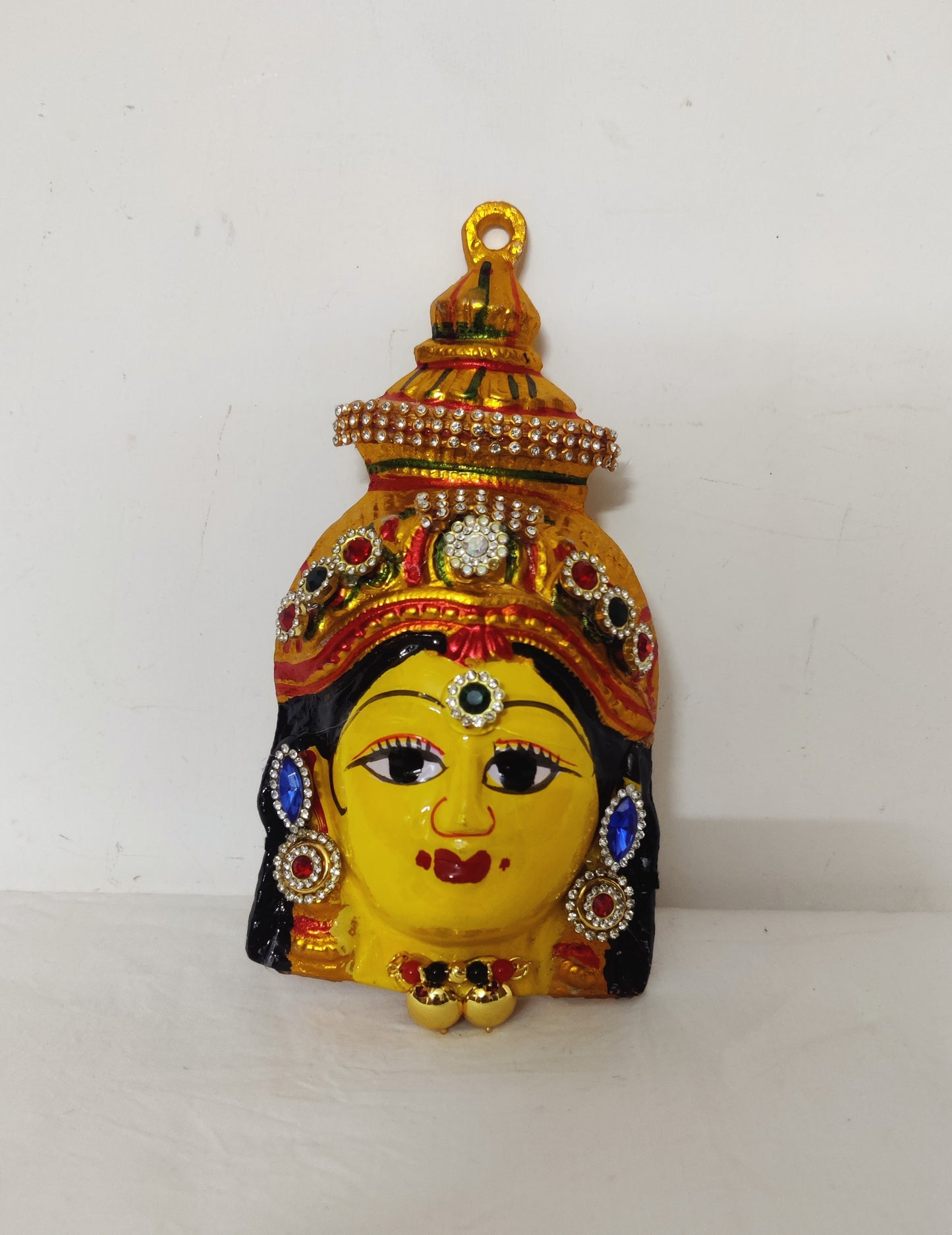 Decorated Amman Devi Faces