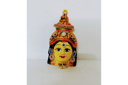 Decorated Amman Devi Faces
