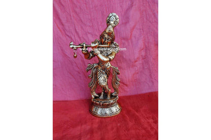 Krishna with Bansuri Flute - Puja Celebrations