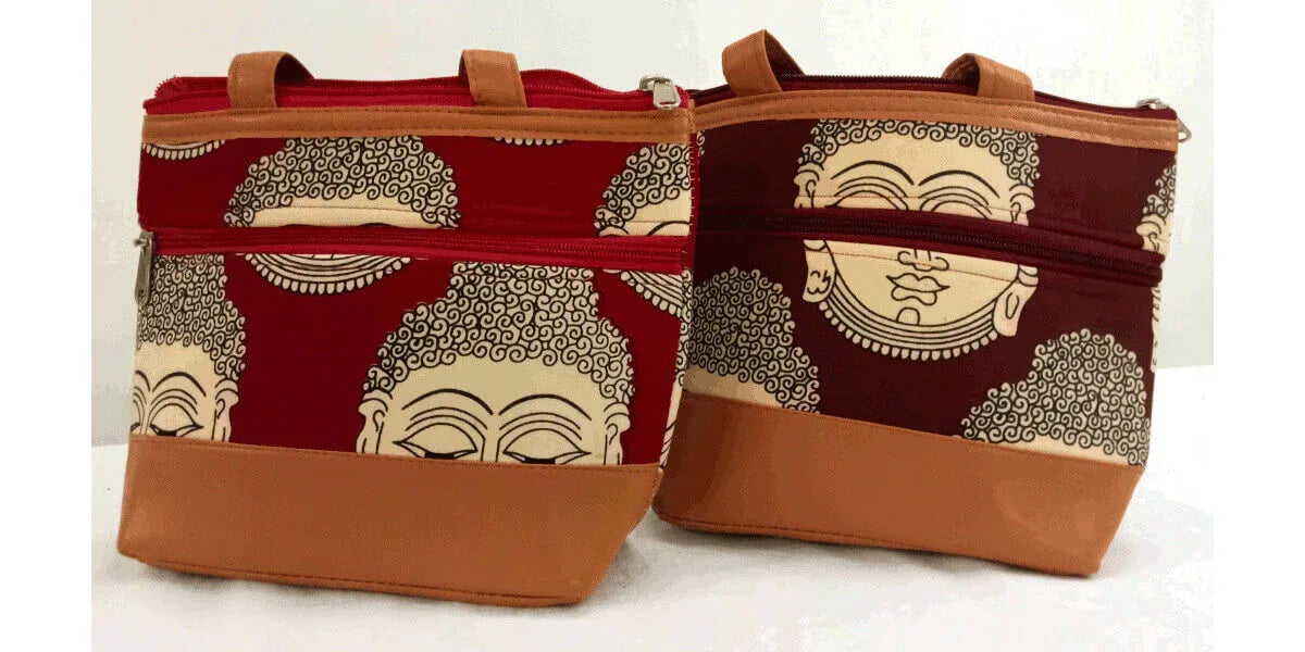 Kalamkari Designer Handbag - Puja Celebrations