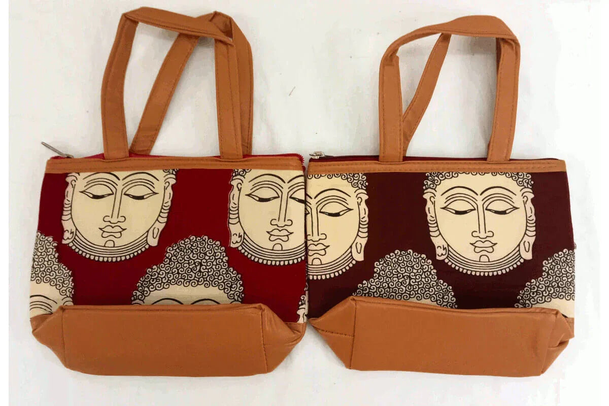 Kalamkari Designer Handbag - Puja Celebrations