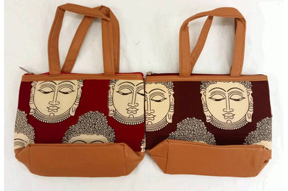 Kalamkari Designer Handbag - Puja Celebrations