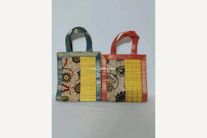 Kalamkari korai mat bag – wholesale return gifts for baby shower and housewarming