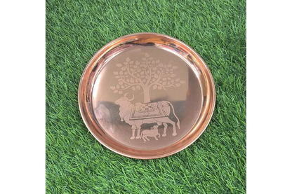 Kamadhenu Design Plate - Hindu Fest ival return gift