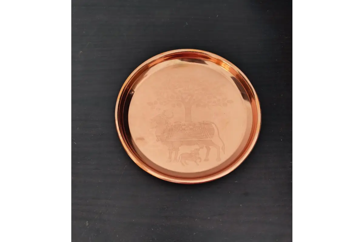 Kamadhenu Design Plate - Navaratri return gift