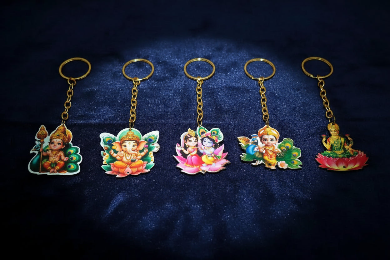 Ganesh Keychain for Wedding Guests