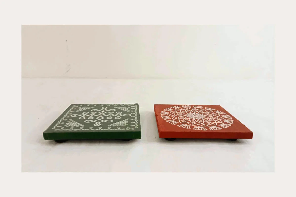 Kolam Rangoli Manai Patla - Puja Celebrations