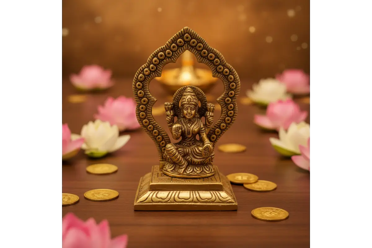 Goddess Lakshmi with Arch