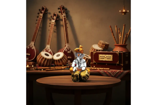 Ganesha Playing Tabla