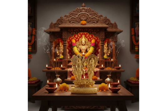 Lord Lakshmi Narayana Standee Small