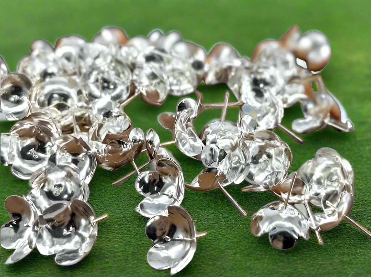 Lotus Flower Archana Silver