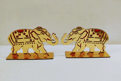 Decoration for Ganesha Chaturthi, Varalakshmi Vratham, and housewarming ceremonies.