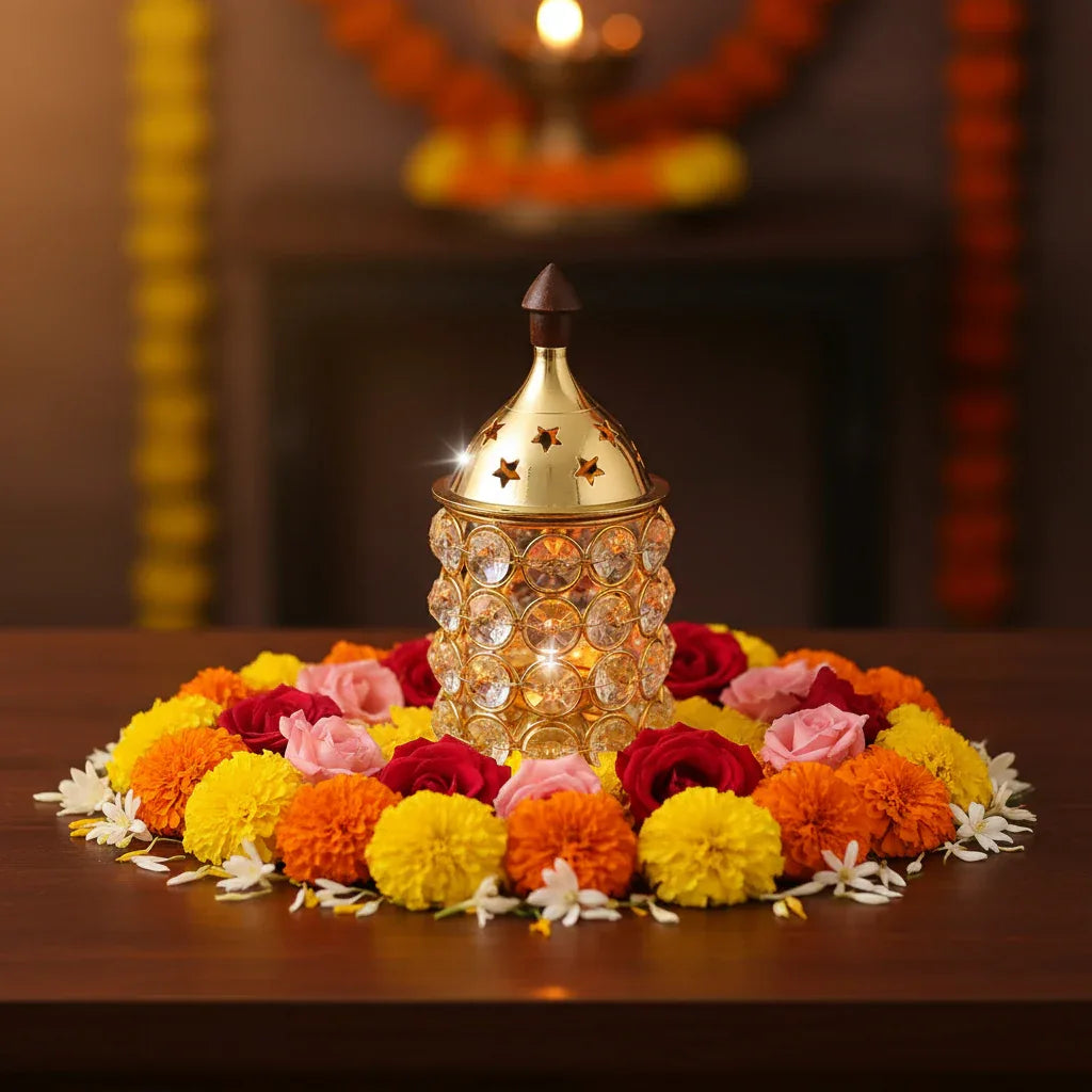 Matka Crystal Diya - Puja Celebrations