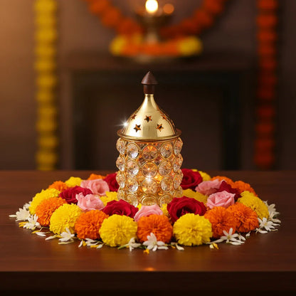 Matka Crystal Diya - Puja Celebrations