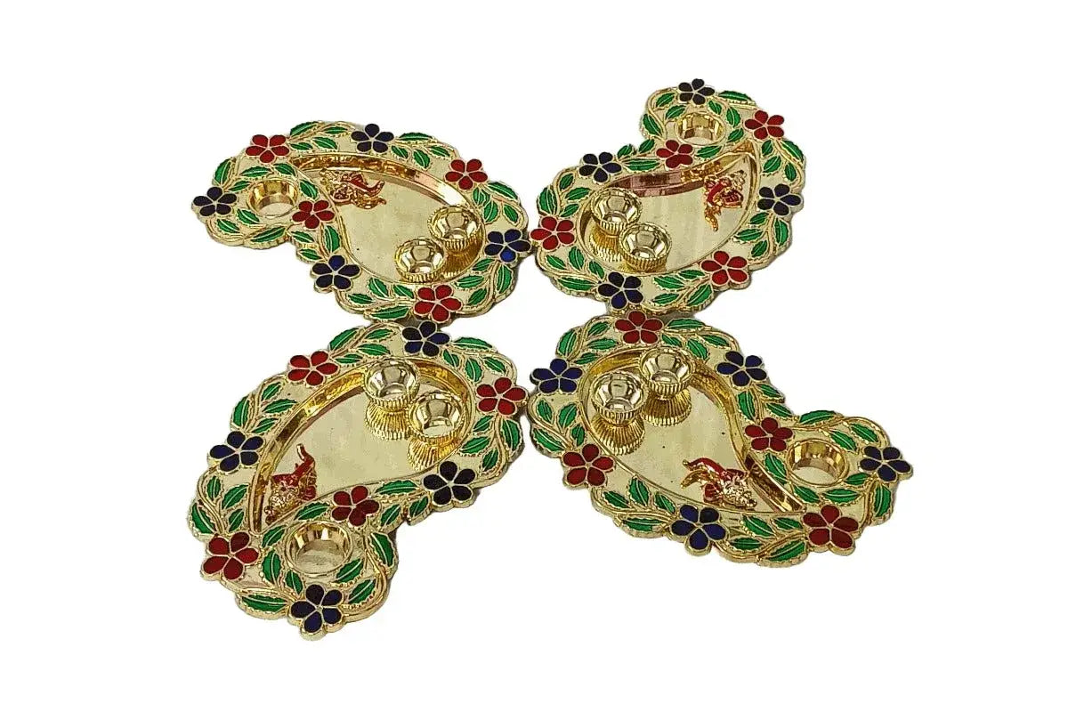 Decorative kumkum plate for gifting