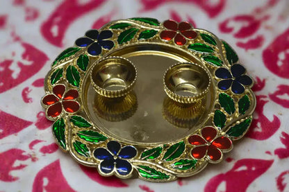Engagement return gift kumkum cups