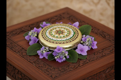 Meenakari Steel Boxes - Wedding Return Gift