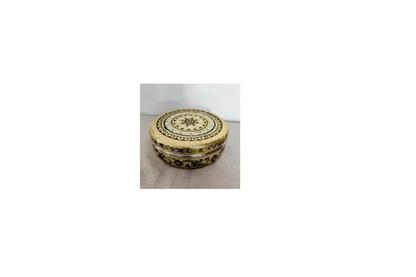 Festival Meenakari Steel Box for  Varalakshmi Puja