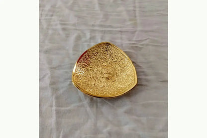 Gold-plated Mini Tray for Return Gifting