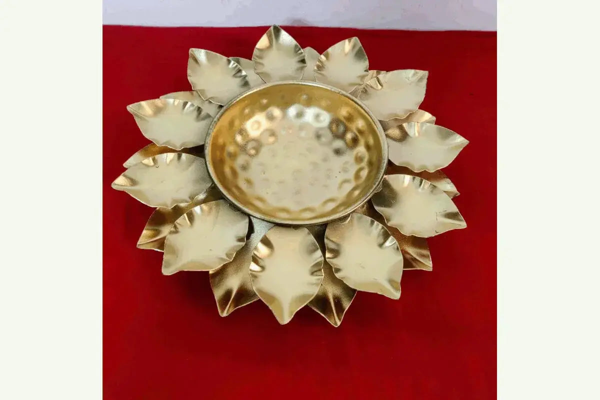 Traditional Brass Uruli Bowl for Wedding Décor