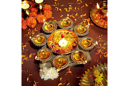 Elegant Brass Uruli Bowl for Traditional Indian Décor