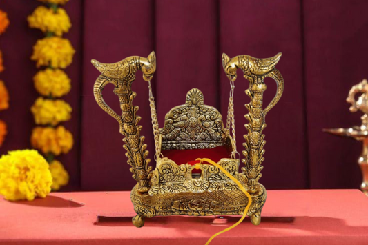 Metal Peacock Jhula